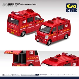Era Car 1/64 89 suzuki every Hong Kong Fire Mini VAN F5001