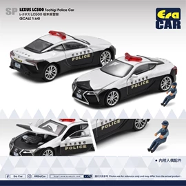 Era Car 1/64 LEXUS LC500 Tochigi Police Car