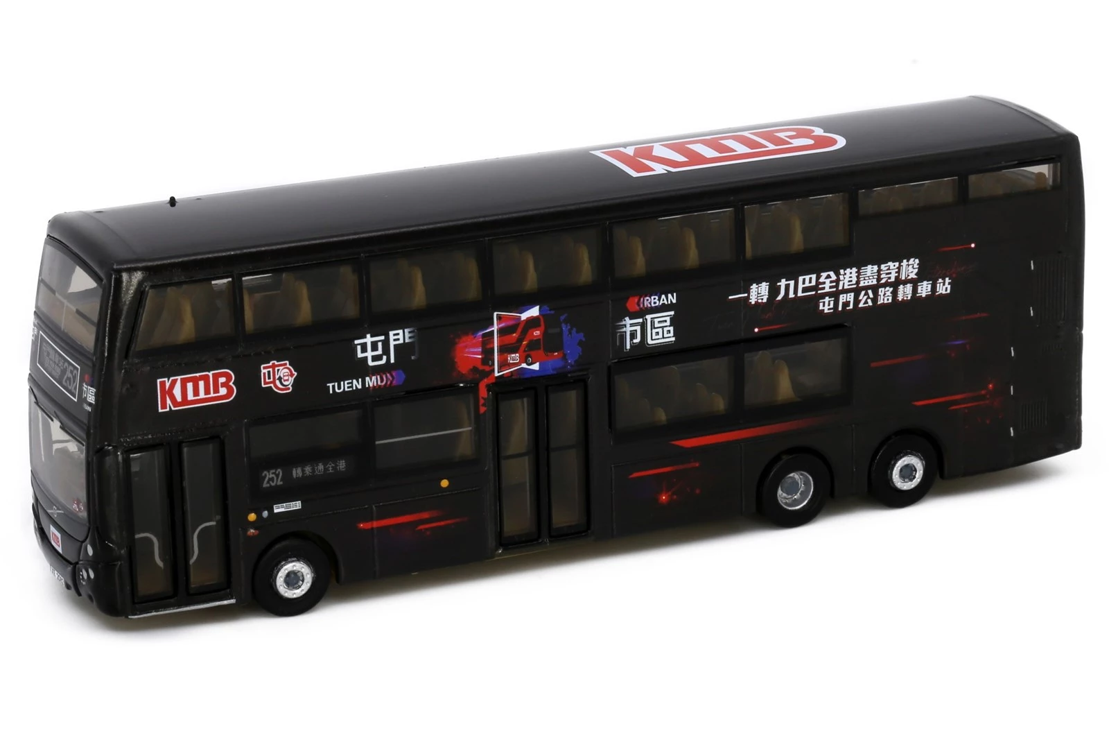 Tiny City KMB62 Die-cast Model Car - KMB VOLVO B8L MCV 12.8m (252) - Tiny 微影