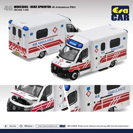Era Car 1/64 46 Mercedes-Benz Sprinter HK Ambulance (PRA)