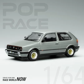 POPRACE 1/64 VOLKSWAGEN GOLF GTI MK2 GREY