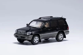 GCD 1/64 Toyota Land Cruiser Cygnus — Black（RHD）