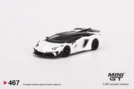 MINI GT 1/64 LB-Silhouette WORKS Lamborghini Aventador GT EVO Presentation