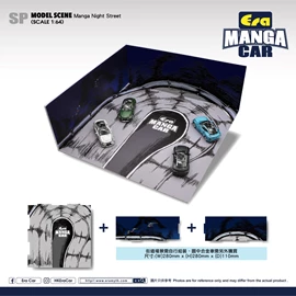 Era Car 1/64 SP MODEL SCENE Manga Night Street