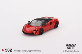 MINI GT 1/64 McLaren Artura Vermillion Red 2023