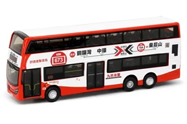 Tiny 城市 KMB32 合金車仔 - 九巴 ADL Enviro500 MMC 皇后山專線 (673)