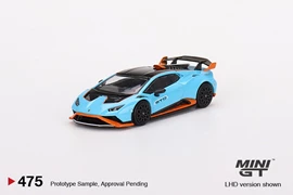 MINI GT 1/64 Lamborghini Huracán STO Blu Laufey