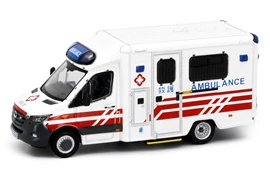 Tiny City L47 Die-cast Model Car - MERCEDES-BENZ Sprinter FL White