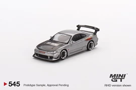 MINI GT 1/64 Nissan Silvia Top Secret (S15) Silver