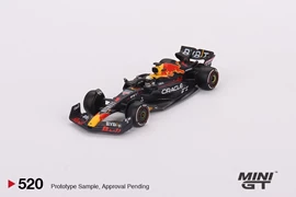 MINI GT 1/64 Oracle Red Bull Racing RB18 #1 Max Verstappen 2022 Abu Dhabi Grand Prix Winner