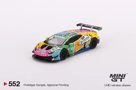 MINI GT 1/64 Lamborghini Huracán GT3 EVO #19 GEAR Racing 2020 IMSA Daytona 24 Hrs
