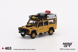MINI GT 1/64 Land Rover Defender 110 1989 Camel Trophy Amazon Team France