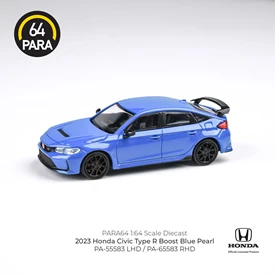 PARA64 1/64 2023 Honda Civic Type R Boost Blue Pearl