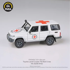 PARA64 1/64 2014 Toyota Land Cruiser LC76 International Red Cross