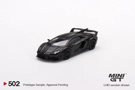 MINI GT 1/64 Lamborghini LB-Silhouette WORKS Aventador GT EVO Matte Black