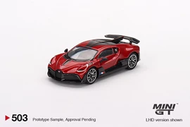 MINI GT 1/64 Bugatti Divo Red Metallic