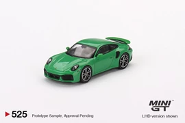 MINI GT 1/64 Porsche 911 Turbo S Python Green