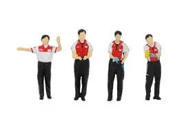 Tiny City 1/64 Sinopec Petrol Figure Set Fs28