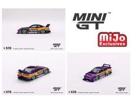 MINI GT 1/64 Nissan S15 SILVIA LB-Super Silhouette #555 2022 Formula Drift Japan