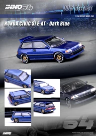 INNO 1/64 HONDA CIVIC Si E-AT Dark Blue