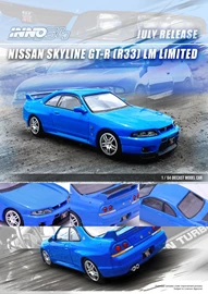 INNO 1/64 NISSAN SKYLINE GT-R (R33) LM LIMITED