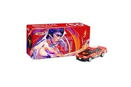 INNO64 x TOYEAST 1/64 Die-cast NISSAN SKYLINE GTS-R (R31) " Bruce Lee"