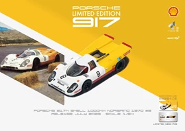 SPARKY x TOYEAST 1/64 Porsche 917K SHELL 1000KM Norisring 1970 #8