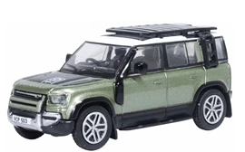 Oxford 1/76 Oxford Automobile New Defender 110 Pangea Green