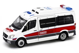 Tiny 城市 合金車仔 - 平治 Sprinter 道具警車 [展會限定]