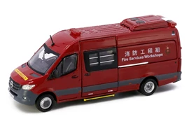 Tiny City Die-cast Model Car - MERCEDES-BENZ Sprinter FL HKFSD WSV (F8003) [Exhibition Exclusive]