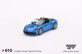 MINI GT 1/64 Porsche 911 Targa 4S Shark Blue