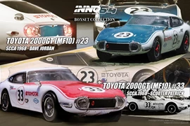 INNO64 1/64 Die-Cast TOYOTA 2000GT #23 & #33 SCCA 1968 Box Set Collection