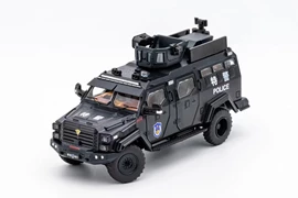 GCD 1/64 劍齒虎裝甲防暴車(LHD) - 警用設備配件13件