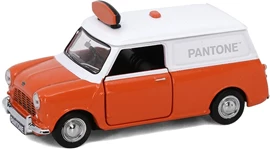 Tiny City Die-cast Model Car - AUSTIN Mini Van PANTONE Tigerlily
