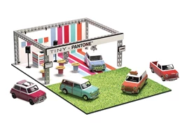 Tiny City Die-cast Model Car - Pantone Pop-up Event Diorama Set