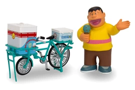 Tiny City 1/35 Doraemon Ice Cream bicycle (with figure)