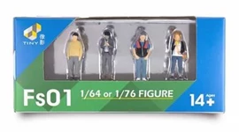 Tiny City 1/64 Taiwan Figure Set Fs01