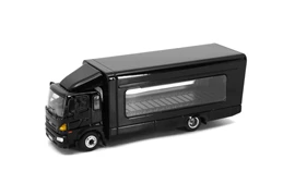 Tiny City Die-cast Model Car - HINO500 Covered Vehicle Transporter (Black)