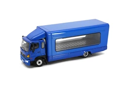 Tiny City Die-cast Model Car - HINO500 Covered Vehicle Transporter (Blue)