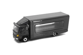 Tiny City Die-cast Model Car - HINO500 Covered Vehicle Transporter (Grey)