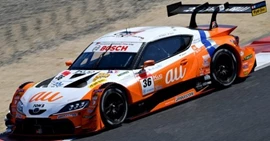 SPARK 1/43 au TOM'S GR Supra No.36 TGR TEAM au TOM'SSeries Champion GT500 Class SUPER GT 2021 with CHAMPION BOARDYuhi Sekiguchi - Sho Tsuboi