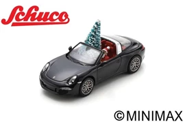 SCHUCO 1/43 Porsche 911 Carrera 4 GTS Targa "Christmas Edition 2023"