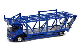 Tiny City Die-cast Model Car - HINO500 Vehicle Transporter (Blue)
