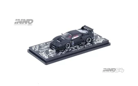 INNO64 1/64 LBWK F40 Matteblack HONG KONG TOYCAR SALON 2023 SPECIAL EDITION