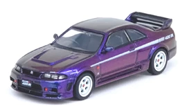 INNO64 1/64 Die-cast NISSAN SKYLINE GT-R (R33) NISMO 400R Midnight Purple (Hong Kong Toycar Salon 2023 Special Edition)