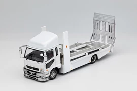 GCD 1/64 三菱雙層拖車 - White（RHD）