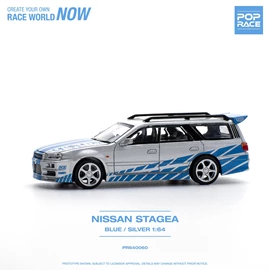 POPRACE 1/64 STAGEA BLIE/SILVER