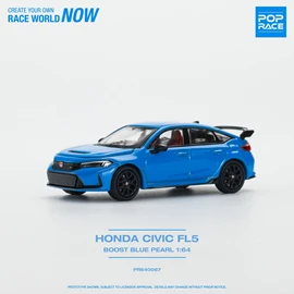 POPRACE 1/64 HONDA CIVIC FL5 BOOST BLUE PEARL