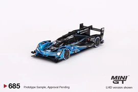 MINI GT 1/64 Acura ARX-06 GTP #10 No. 10 Konica Minolta Acura ARX-06 2023 IMSA Daytona 24 Hrs