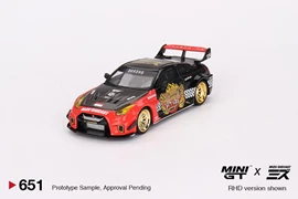 MINI GT 1/64 LB-Silhouette WORKS GT NISSAN 35GT-RR Ver.1 “BARONG”  MINI GT x MIZU Diecast